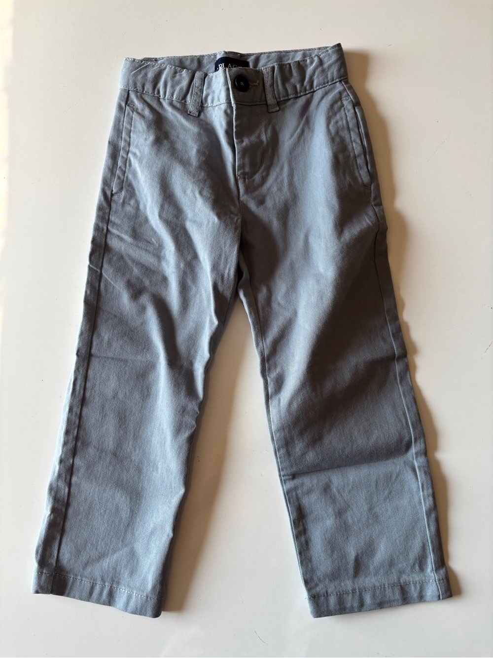 NWT Children’s Place Boys Gray Chino Pants Size 4